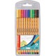 Stabilo Point 88 Confezione 10 fineliner multicolore 8810