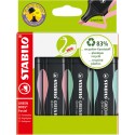 Stabilo GREEN BOSS evidenziatore 4 pz Punta smussata Verde, Menta, Rosa, Viola 60704-2