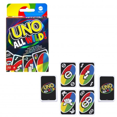 Mattel UNO ALL WILD