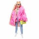 Mattel BARBIE EXTRA PELLICCIA ROSA