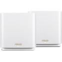 ASUS ZenWiFi AX XT8 router wireless Gigabit Ethernet Banda tripla 2.4 GHz5 GHz5 GHz 4G Bianco 90IG0590-MO3G40