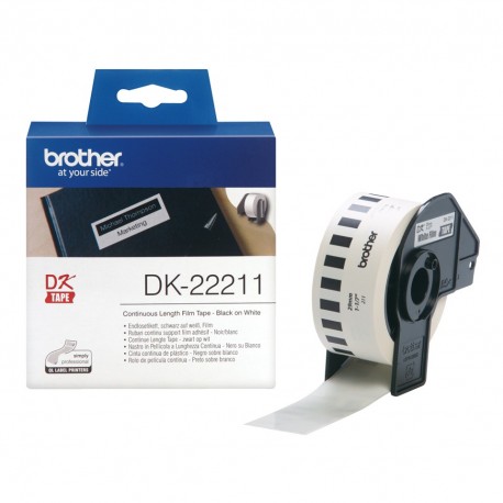 Brother Nastro pellicola continua bianco DK22211