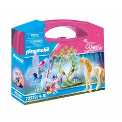 Playmobil CARRYING CASE FATA CON UNICORNO