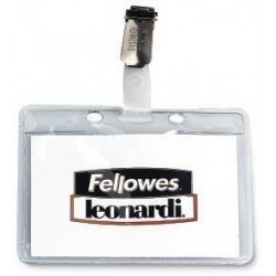 Fellowes CF100P.BADGE KRISTAL CLIP IN PLA