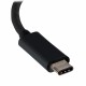 StarTech.com Adattatore USB C a VGA Convertitore Video USB 3.1 type C a VGA 1080p Nero CDP2VGA