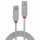 Lindy 36710 cavo USB 0,2 m USB 2.0 USB A Grigio LI 36710