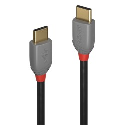 Lindy 36872 cavo USB 2 m USB 2.0 USB C Nero, Grigio LI 36872