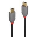 Lindy 36872 cavo USB 2 m USB 2.0 USB C Nero, Grigio LI-36872
