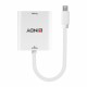 Lindy 41069 cavo e adattatore video Mini DisplayPort HDMI tipo A Standard Bianco