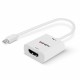 Lindy 41069 cavo e adattatore video Mini DisplayPort HDMI tipo A Standard Bianco