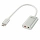 Lindy 42711 cavo per cellulare Bianco USB C 3.5mm