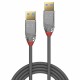 Lindy 36626 cavo USB 1 m USB 3.2 Gen 1 3.1 Gen 1 USB A Grigio