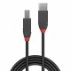 Lindy 36677 cavo USB 10 m USB 2.0 USB A USB B Nero, Grigio, Rosso