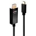 Lindy 43292 cavo e adattatore video 2 m USB tipo-C HDMI tipo A Standard Nero 43292-LND