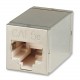 Lindy 60187 adattatore per inversione del genere dei cavi RJ45 Metallico 60187 LND