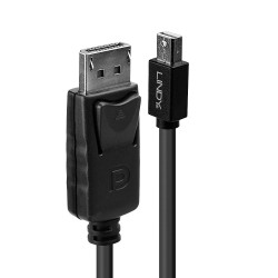 Lindy 41646 cavo DisplayPort 2 m Mini DisplayPort Nero