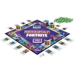 Hasbro Monopoly Fortnite gioco in scatola, Gaming, edizione italiana E6603456