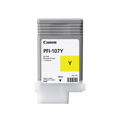 Canon PFI 107Y cartuccia dinchiostro 1 pz Originale Giallo 6708B001AA