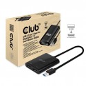 CLUB3D USB3.2 Gen1 Type A to DisplayPort1.2 Dual Monitor 4K60Hz Video Splitter CSV-1477