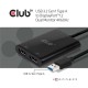 CLUB3D USB3.2 Gen1 Type A to DisplayPort1.2 Dual Monitor 4K60Hz Video Splitter CSV 1477