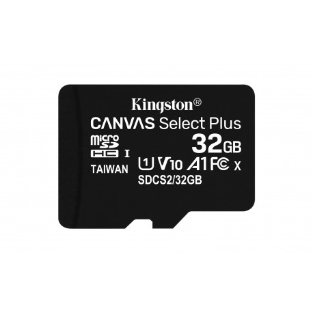 Kingston Technology Canvas Select Plus 32 GB MicroSDHC UHS I Classe 10 SDCS232GB