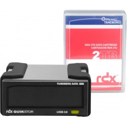Tandberg Data 8865 RDX dispositivo di archiviazione di backup Disco di archiviazione Cartuccia RDX 2000 GB 7050771088656