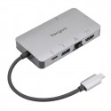 Targus DOCK419 Cablato USB 3.2 Gen 1 3.1 Gen 1 Type-C Grigio DOCK419EUZ