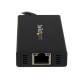 StarTech.com Hub Portatile USB 3.0 con Adattatore NIC Ethernet Gigabit Gbe in alluminio con cavo UASP ST3300GU3B