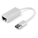 StarTech.com Adattatore di rete USB 3.0 a Ethernet Gigabit - Argento USB31000SA