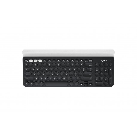 Logitech K780 Multi Device Wireless Keyboard tastiera RF senza fili Bluetooth QWERTY Inglese Grigio, Bianco 920 008042