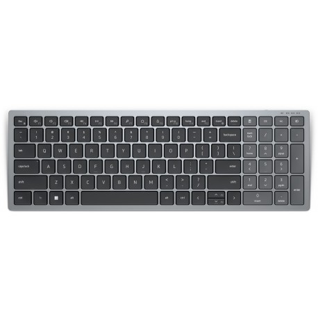 DELL KB740 tastiera RF senza fili Bluetooth QWERTY US International Grigio, Nero KB740 GY R INT