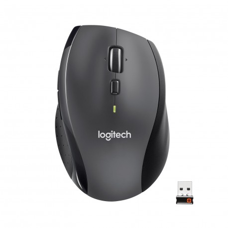 Logitech M705 Marathon Mouse Wireless, Ricevitore USB Unifying 2,4 GHz, 1000 DPI, 5 Pulsanti Programmabili, Durata Batteria ...