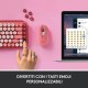 Logitech POP Keys Tastiera Meccanica Wireless con Tasti Emoji Personalizzabili, Design Compatto Durevole, Connettivit ...