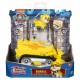 Spin Master PAW Patrol Veicolo Rescue Knights di Rubble Bulldozer con personaggio Giochi per bambini dai 3 anni in su ...