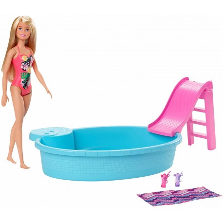 Mattel Piscina Con Bambola GHL91