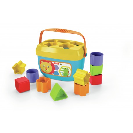 Fisher Price Blocchi Assortiti, Giocattolo Impilabile per Bambini 6 Mesi FFC84