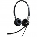 Jabra Biz 2400 II QD Duo NC Auricolare Cablato A Padiglione Ufficio Nero, Argento 2409-820-204