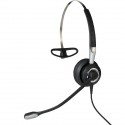 Jabra Biz 2400 II QD Mono NC 3 in 1 Auricolare Cablato Passanuca, A clip, A Padiglione Ufficio Nero, Argento 2406-820-204