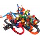 Hot Wheels City Set Super Squalo Playset con 1 macchinina , pista a tema nemesi, si collega ad altri playset, giocattolo per...