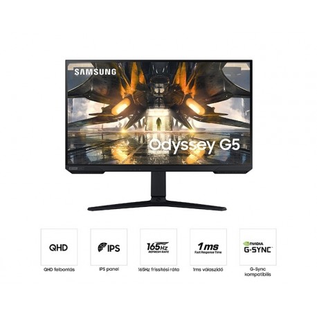 Samsung Odyssey LS32AG500P 81,3 cm 32 2560 x 1440 Pixel Wide Quad HD LED Nero LS32AG500PUXEN
