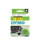 DYMO D1 Standard Etichette Nero su giallo 9mm x 7m S0720730A