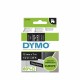 DYMO D1 Standard Etichette Bianco su nero 12mm x 7m S0720610A