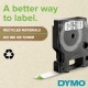 DYMO D1 Standard Etichette Nero su trasparente 19mm x 7m S0720820A