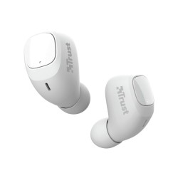 Trust Nika Compact Auricolare True Wireless Stereo TWS In ear Musica e Chiamate Bluetooth Bianco 23904