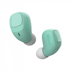 Trust Nika Compact Auricolare True Wireless Stereo TWS In ear Musica e Chiamate Bluetooth Turchese 23906