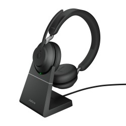 Jabra Evolve2 65, UC Stereo Auricolare Wireless A Padiglione Ufficio USB tipo A Bluetooth Nero 26599 989 989