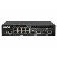 QNAP QSW M2108R 2C switch di rete Gestito L2 2.5G Ethernet 10010002500 Supporto Power over Ethernet PoE Nero