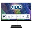 AOC V2 22V2Q Monitor PC 54,6 cm 21.5 1920 x 1080 Pixel Full HD LED Nero