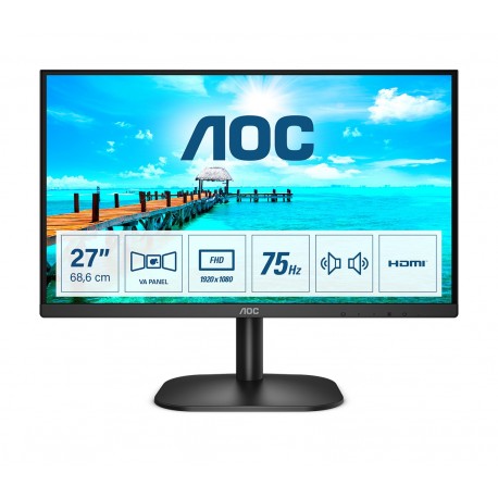 AOC B2 27B2AM LED display 68,6 cm 27 1920 x 1080 Pixel Full HD Nero