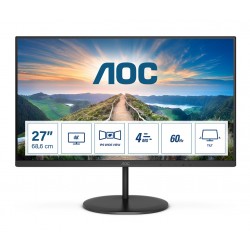 AOC V4 U27V4EA Monitor PC 68,6 cm 27 3840 x 2160 Pixel 4K Ultra HD LED Nero